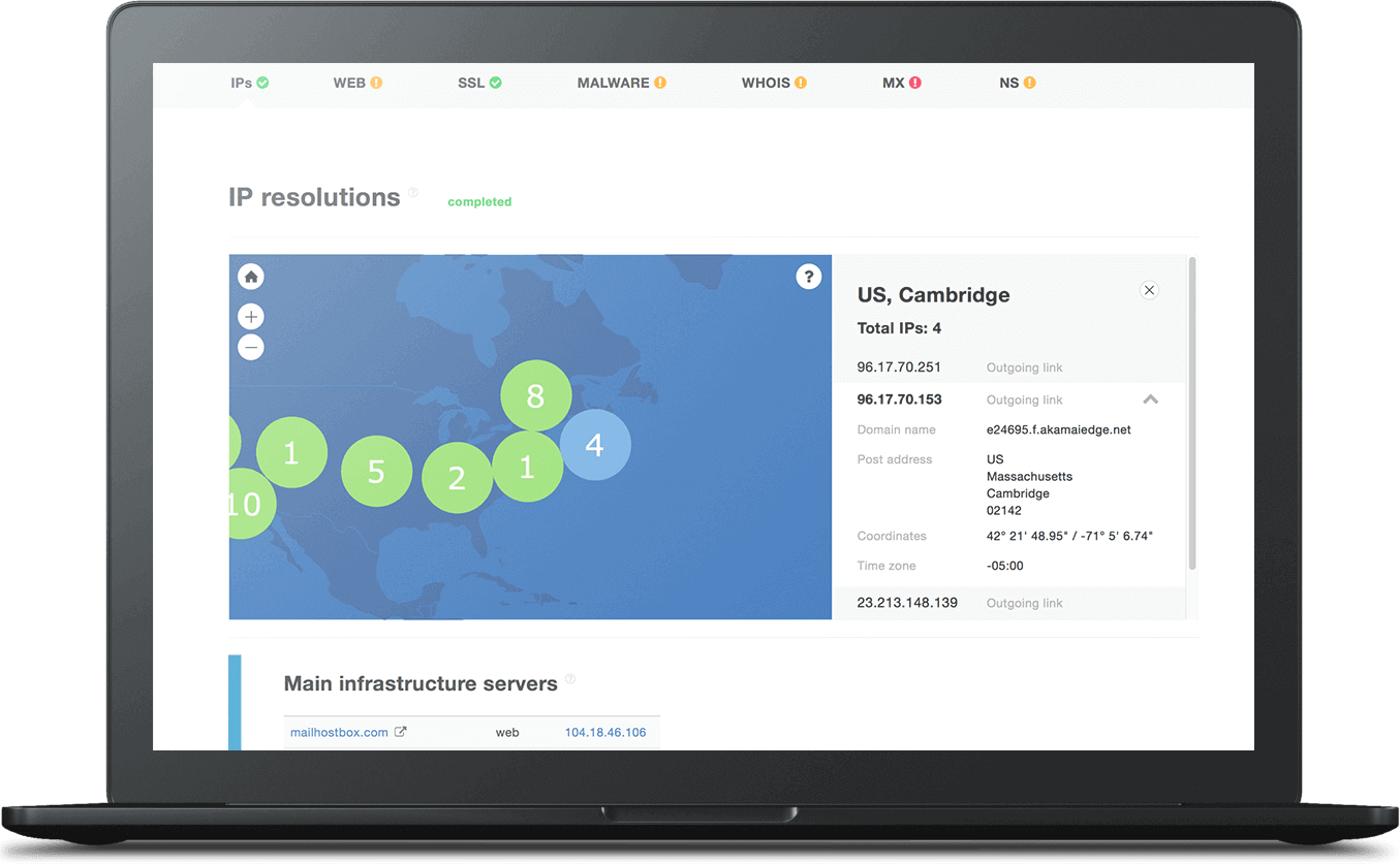 threatintelligenceplatform map